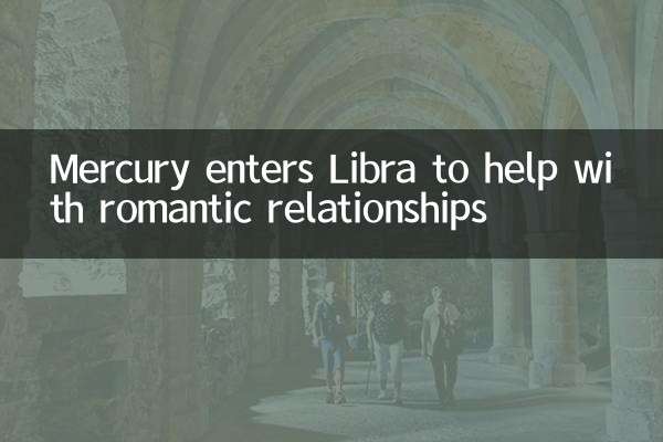 Mercury enters Libra to help with romantic relationships