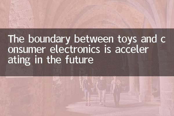 The boundary between toys and consumer electronics is accelerating in the future