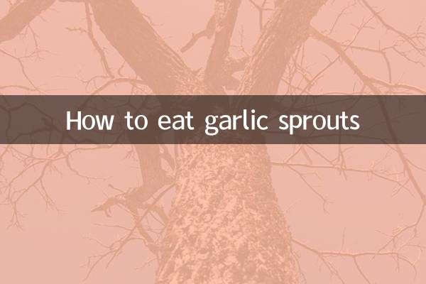 Come mangiare germogli di aglio