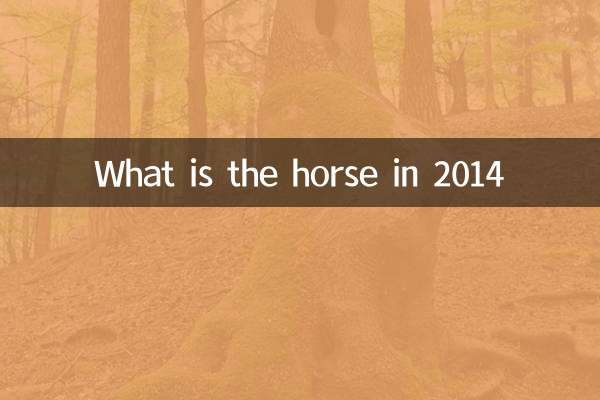2014年是什么马