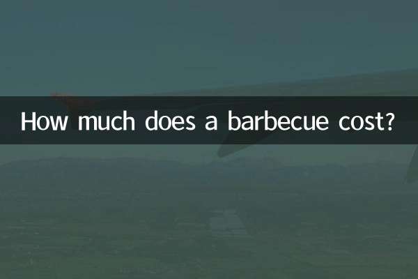 Combien coûte un barbecue