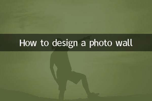 How to design a photo wall