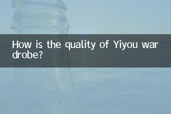 How is the quality of Yiyou wardrobe?