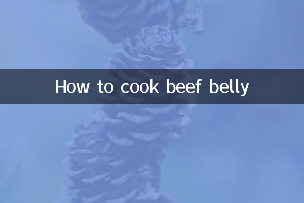 Como cozinhar barriga de boi