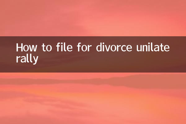 一方的に離婚を申し立てる方法