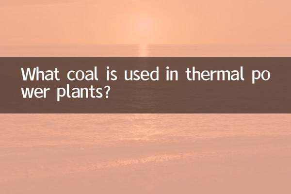 火力発電所で使われる石炭は何ですか?