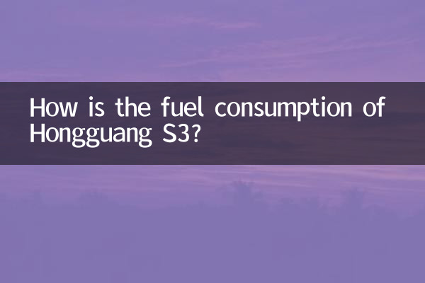 Какой расход топлива у Hongguang S3?