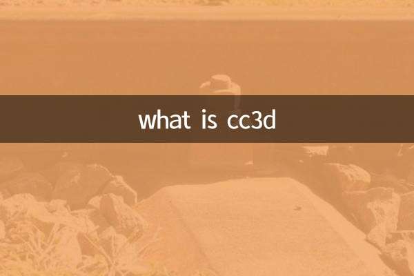 cc3d가 뭐야?