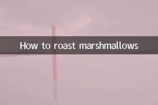 मार्शमॉलो को कैसे भूनें