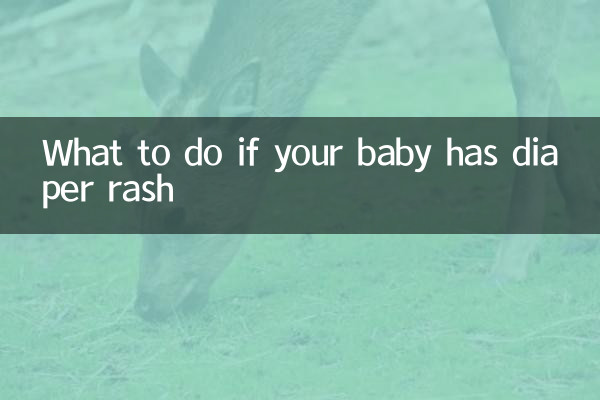 What to do if your baby has diaper rash