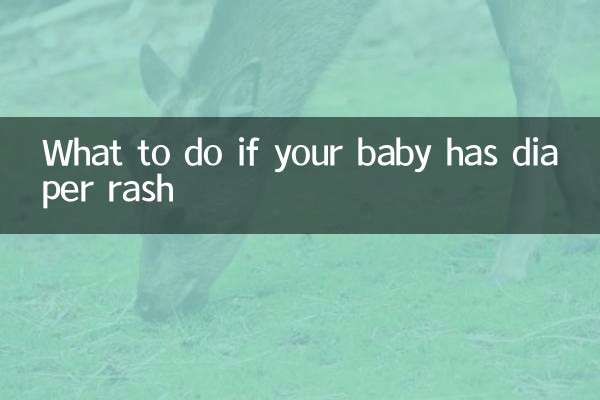 What to do if your baby has diaper rash