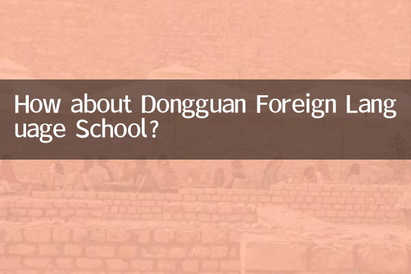 Как насчет школы иностранных языков Дунгуань?