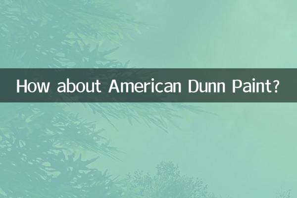 How about American Dunn Paint?