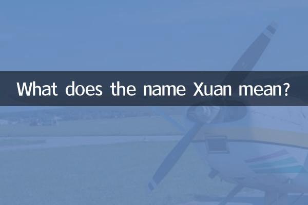 What does the name Xuan mean?