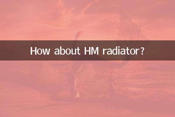 HM ریڈی ایٹر کے بارے میں کیا خیال ہے؟