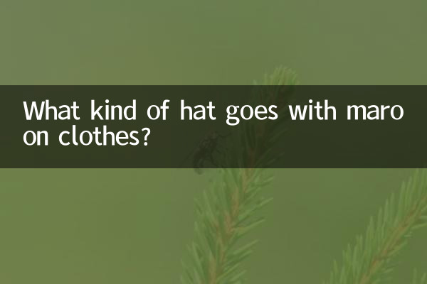 Quel genre de chapeau va avec des vêtements marron ?