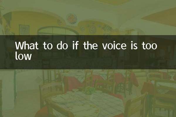 語音聲音小怎麼辦