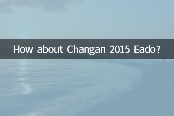 How about Changan 2015 Eado?