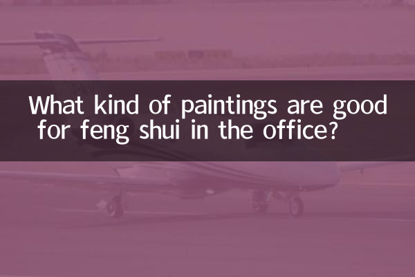 What kind of paintings are good for feng shui in the office?