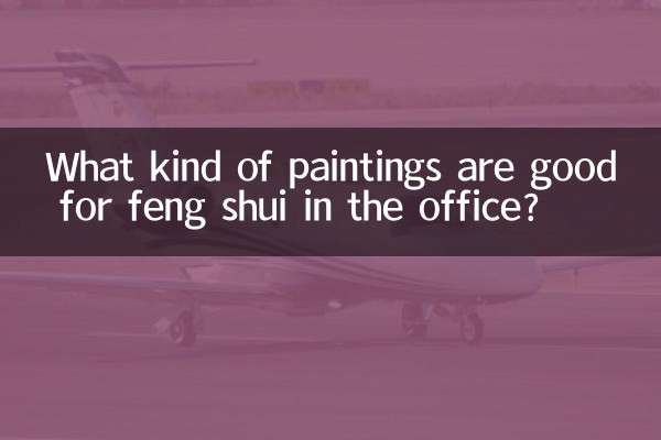 What kind of paintings are good for feng shui in the office?