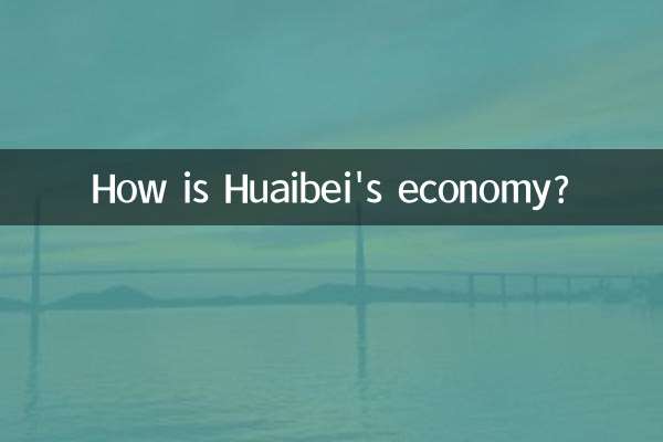 Comment se porte l’économie de Huaibei ?