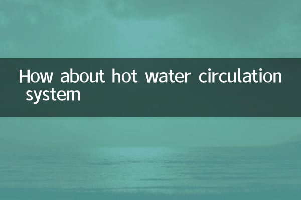 温水循環システムはどうですか？