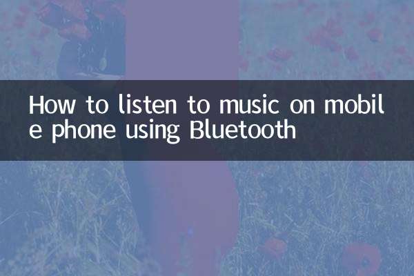 Come ascoltare la musica sul cellulare tramite Bluetooth