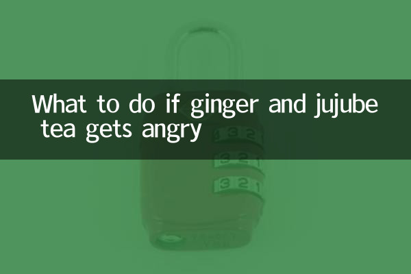 अगर अदरक और बेर की चाय से गुस्सा आ जाए तो क्या करें?