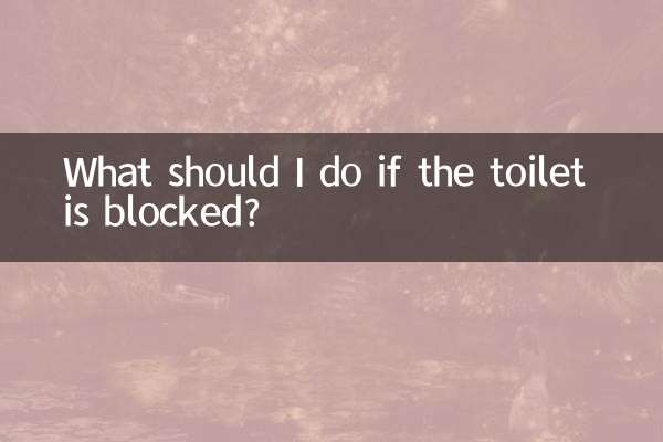 坐便器堵住了怎麼辦