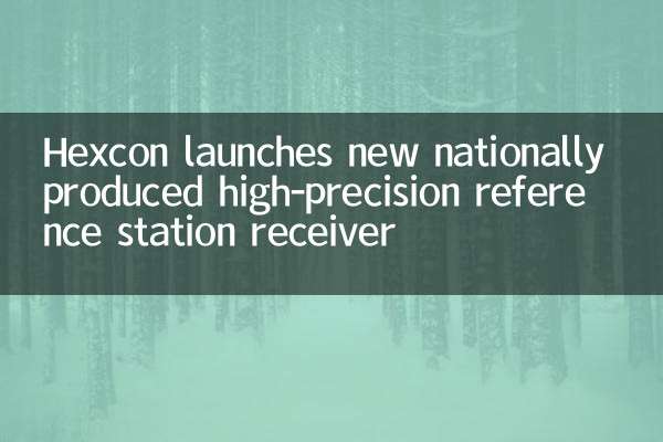 تطلق Hexcon مستقبل محطة مرجعية عالية الدقة تم إنتاجها على المستوى الوطني