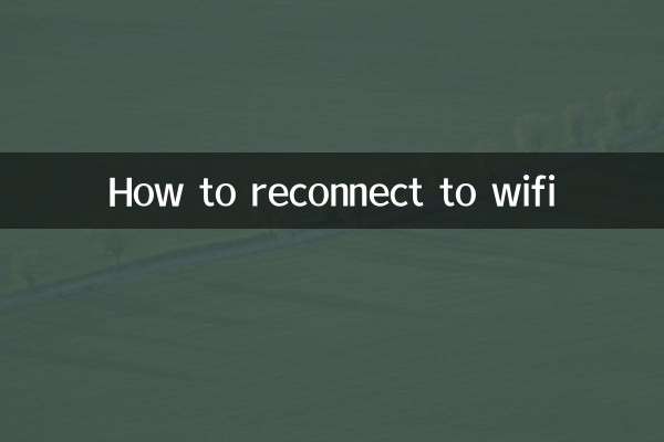 Wie man sich wieder mit WLAN anschließt