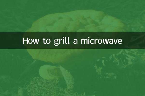 Come barbecue con microonde