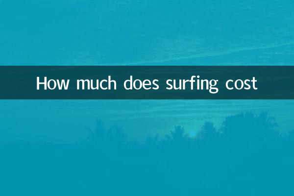 ¿Cuánto cuesta surfear?