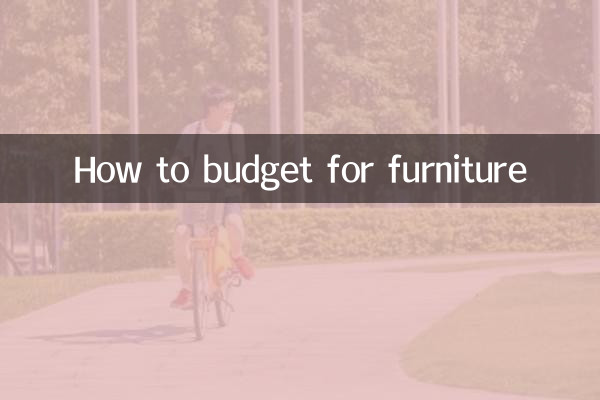 Comment budgétiser le mobilier