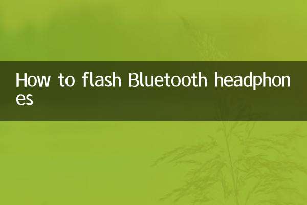 Comment flasher des écouteurs Bluetooth