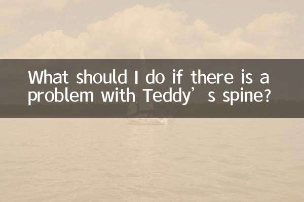 O que devo fazer se houver um problema na coluna do Teddy?