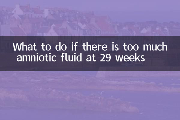 29周羊水多怎么办