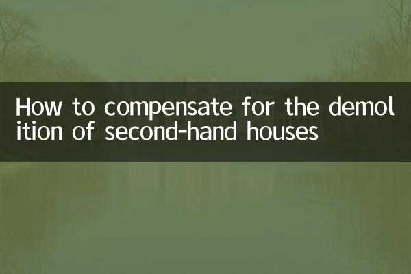 Come compensare la demolizione delle case usate