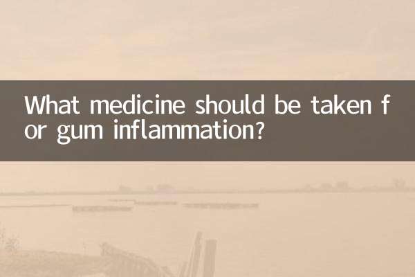 牙齦上火發炎吃什麼藥