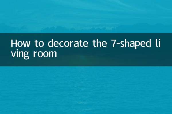 So dekorieren Sie das 7-förmige Wohnzimmer