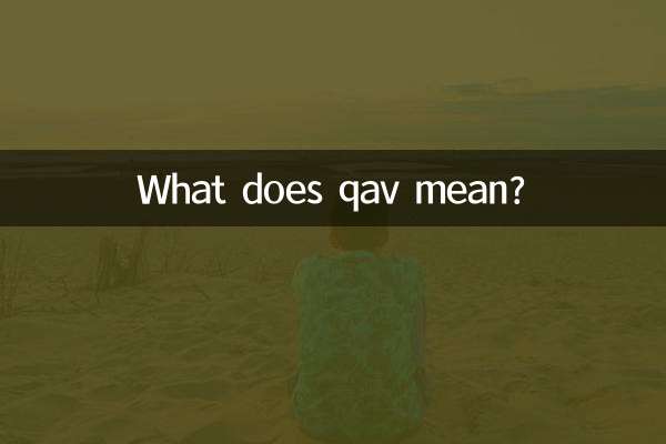 qav什麼意思