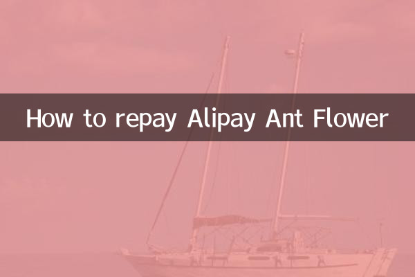 支付宝蚂蚁花怎么还款