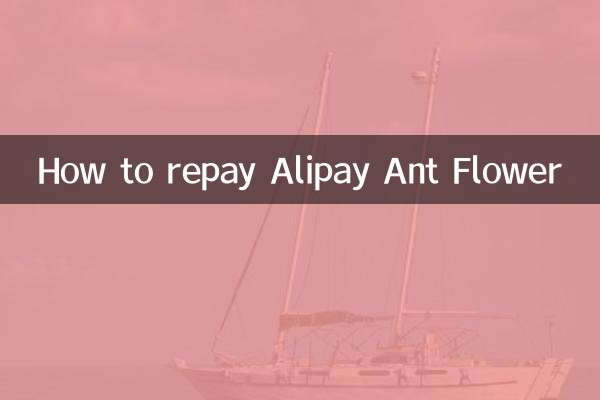 支付宝蚂蚁花怎么还款