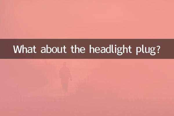হেডলাইট প্লাগ সম্পর্কে কি?
