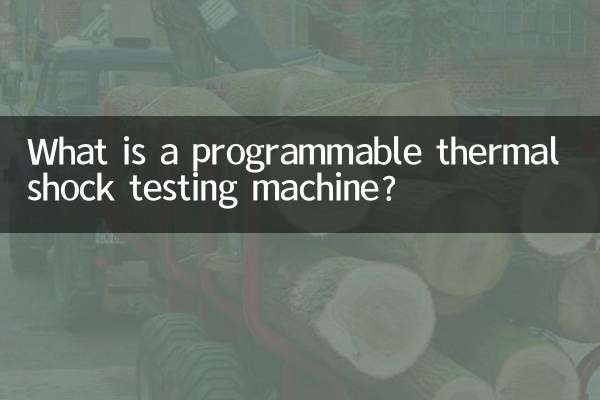 What is a programmable thermal shock testing machine?