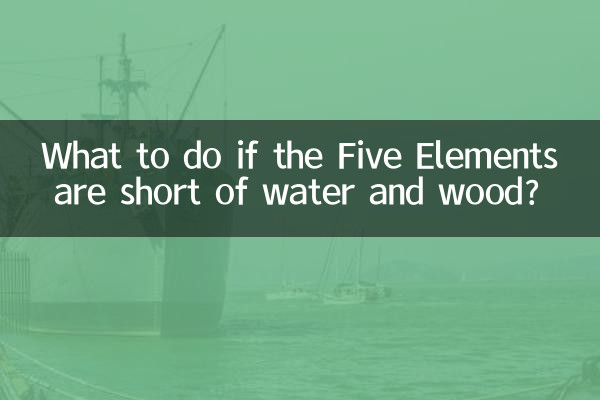 পাঁচটি উপাদানে পানি ও কাঠের অভাব হলে কী করবেন?