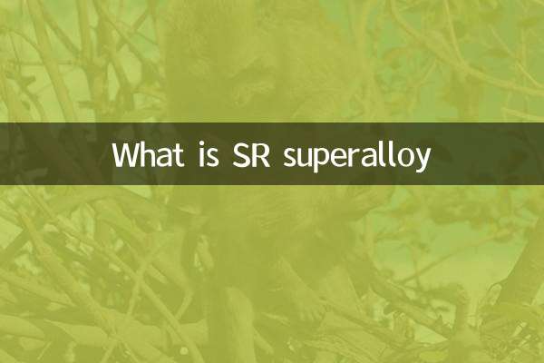 What is SR superalloy