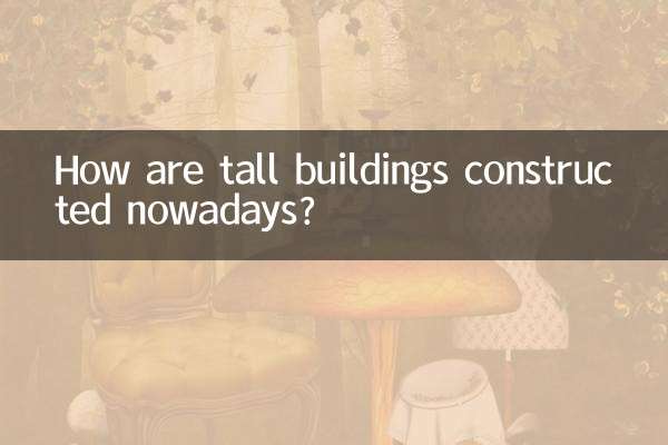 آج کل لمبی عمارتیں کیسے تعمیر کی جاتی ہیں؟