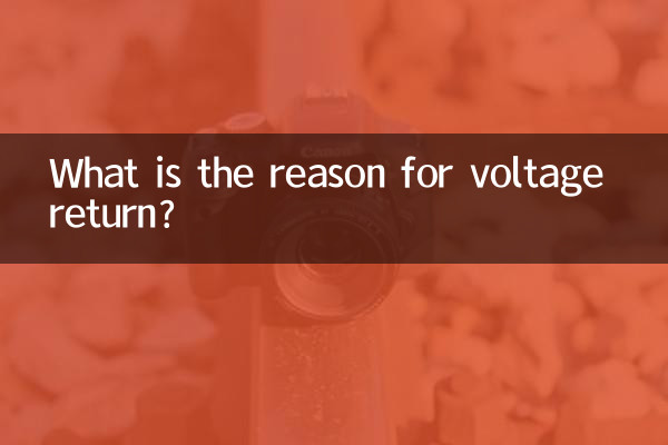 What is the reason for voltage return?