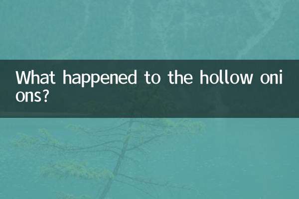What happened to the hollow onions?